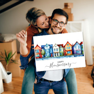 Glückwunsch zum Hausjubiläum Hausjubiläums-Empfehl Karte