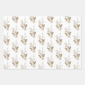 Glückwunsch zum Hochzeitsbroschüren Geschenkpapier Set (Vorderseite)