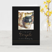 Glückwunsch zum Hochzeitsspiel - Painted-Pottery-K Karte (Gelbe Blume)