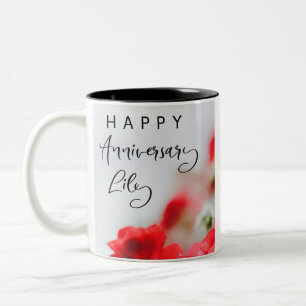 Glückwunsch zum Jubiläum Tasse Personalisierter