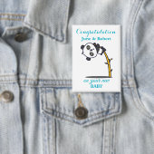 Glückwunsch zum neuen Baby Button (Insitu)