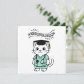 Glückwunsch zum Schließ des besten Tierarztes Karte (Stehend Vorderseite)