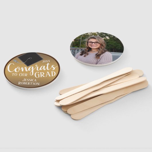 Glückwunsch zur Grand Class 2021 Foto Fächer (Non-assembled)