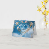 Glückwunsch zur Hochzeit Karte (Gelbe Blume)