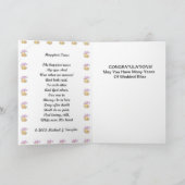 Glückwunsch zur Hochzeit Karte (Innenseite)