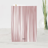 Glückwunsch zur Verlobung, Gold Lila Diamond Karte (Rückseite)