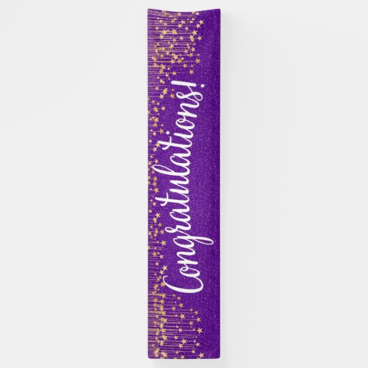 Glückwunschbanner Banner (Vertikal)