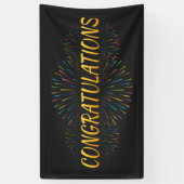 Glückwunschbanner Banner (Vertikal)