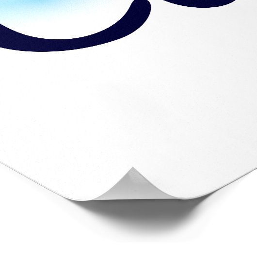 Glückwunschbanner Poster (Ecke)