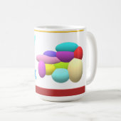 Glückwunschbotschaft gelb kaffeetasse (VorderseiteRechts)