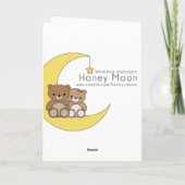 Glückwunschchampagner-Toastkarte Karte (Rückseite)