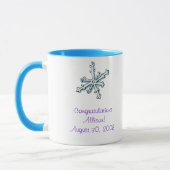 Glückwünsche Allison-Skifahren Tasse (Links)