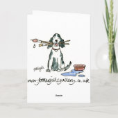 Glückwünsche auf dem Führen Ihrer Fahrprüfung Karte (Rückseite)