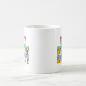 Glückwünsche auf dem Führen Ihres treibenden Tests Kaffeetasse (Mittel)