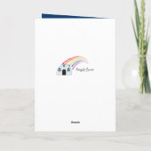 Glückwünsche auf einer großen Basketballsaison Karte (Rückseite)