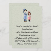 Glückwünsche auf Ihrem Abschluss Einladung (Vorne/Hinten)