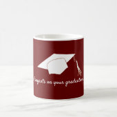 Glückwünsche auf Ihrem Abschluss Kaffeetasse (Mittel)