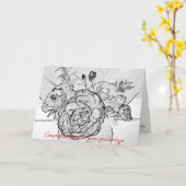 Glückwünsche auf Ihrem Abschluss Karte (Gelbe Blume)