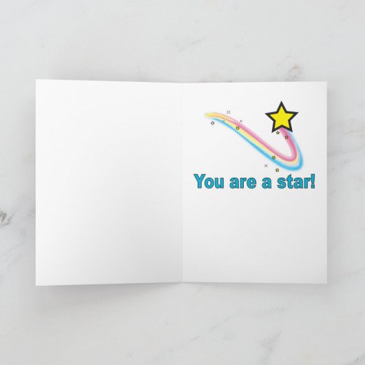 Glückwünsche auf Ihrem Abschluss! Karte (Innenseite)