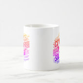 Glückwünsche auf Ihrem ersten Solo-Flug Kaffeetasse (Mittel)