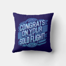 Glückwünsche auf Ihrem ersten Solo-Flug