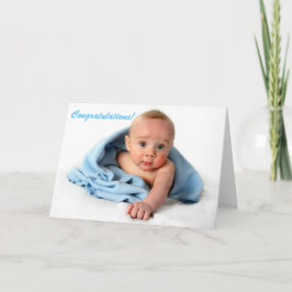 Glückwünsche auf Ihrem neuen Baby Karte