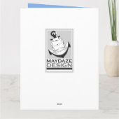 Glückwünsche auf Ihrem neuen Zuhause (Modformen) Karte (Rückseite)