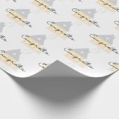 Glückwünsche auf Ihrem neuen Zuhause-Wrapper Geschenkpapier (Ecke)