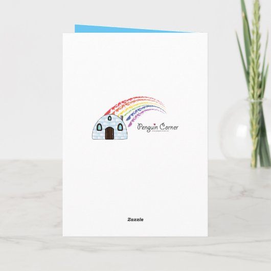 Glückwünsche auf Ihrem Rettungs-Hund Karte (Rückseite)