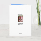 Glückwünsche auf Ihrem Vasectomy - lustig Feiertagskarte (Rückseite)