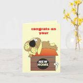 Glückwünsche auf Ihren neuen Zuhause-Karten Karte (Gelbe Blume)