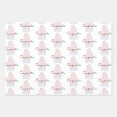 Glückwünsche auf Ihren neuen Zuhause-Wrapping Pape Geschenkpapier Set (Vorderseite 2)