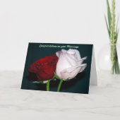 Glückwünsche auf Ihrer Heirat Karte (Vorderseite)