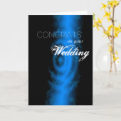 Glückwünsche auf Ihrer Hochzeitskarte Karte (Gelbe Blume)