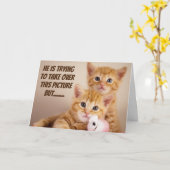 GLÜCKWÜNSCHE AUF IHRER "NEUEN ZUHAUSE" AUS KITTKAT KARTE (Gelbe Blume)