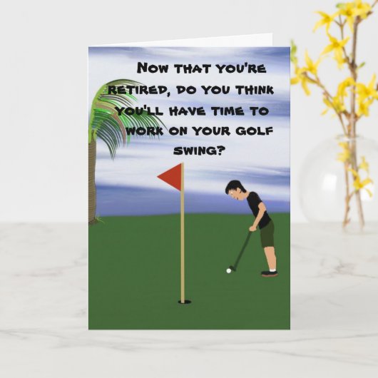 Glückwünsche auf Ihrer Ruhestand Karte (Gelbe Blume)