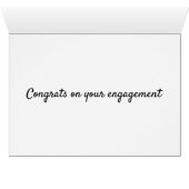 Glückwünsche auf Ihrer Verlobung, True Love Graffi (Innenansicht Horizontal (Unten))