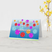 Glückwünsche auf Ihrer Werbeaktion-Karte Karte (Gelbe Blume)