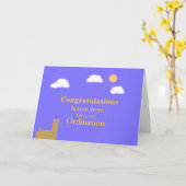 Glückwünsche auf Klassifikation fertigen addieren Karte (Gelbe Blume)