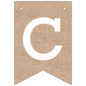 Glückwünsche auf Leinwand-Blick Wimpelkette (Erste Fahne)