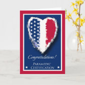 Glückwünsche auf Sanitäter-Bescheinigung Karte (Gelbe Blume)