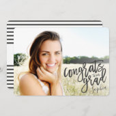 GLÜCKWÜNSCHE AUF UNSEREM GRAD-SCRIPT-ABSCHLUSS ANKÜNDIGUNG (Vorne/Hinten)