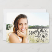 GLÜCKWÜNSCHE AUF UNSEREM GRAD-SCRIPT-ABSCHLUSS ANKÜNDIGUNG (Vorderseite)