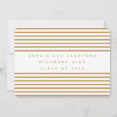 GLÜCKWÜNSCHE AUF UNSEREM GRAD-SCRIPT-ABSCHLUSS ANKÜNDIGUNG (Rückseite)