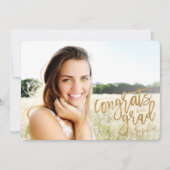 GLÜCKWÜNSCHE AUF UNSEREM GRAD-SCRIPT-ABSCHLUSS ANKÜNDIGUNG (Vorderseite)