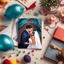 Glückwünsche | Couple's Wedding Kiss