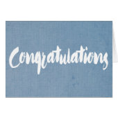 Glückwünsche, die Abschluss-neuen Job Wedding sind (Vorderseite (Horizontal))