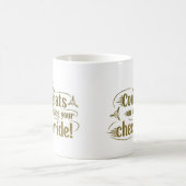 Glückwünsche, die an Ihrem Schachbrettfahrer vorbe Kaffeetasse (Mittel)
