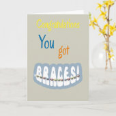 Glückwünsche, die Klammern - Karte (Gelbe Blume)