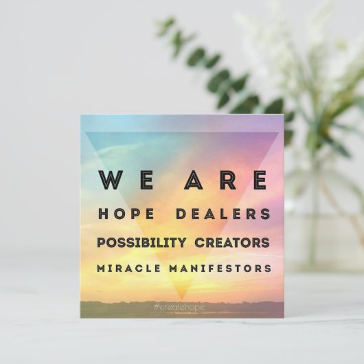 Glückwünsche doTERRA Karte (Stehend Vorderseite)